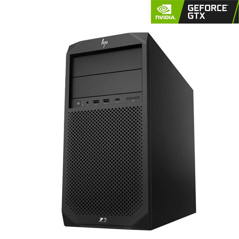 Calculatoare Gaming second hand HP Z2 G4 Tower, Octa Core i7-9700, 16GB, 512GB SSD, GTX 1080 8GB
