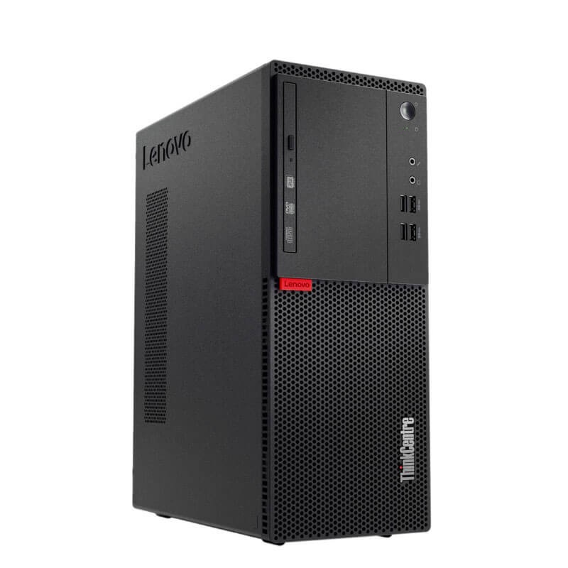 Calculator PCBarebone second hand Lenovo M710t MT, Intel i3-6100 + Placi de baza + Carcasa + Sursa