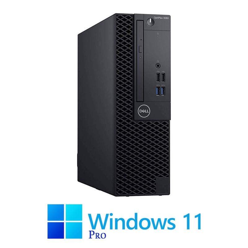 Calculator PCDell OptiPlex 3060 SFF, Hexa Core i5-8500, 8GB, 256GB SSD, Win 11 Pro