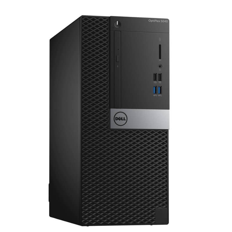 Calculator PCsecond hand Dell OptiPlex 5040 MT, Intel Core i3-6100, 8GB DDR3, 120GB SSD