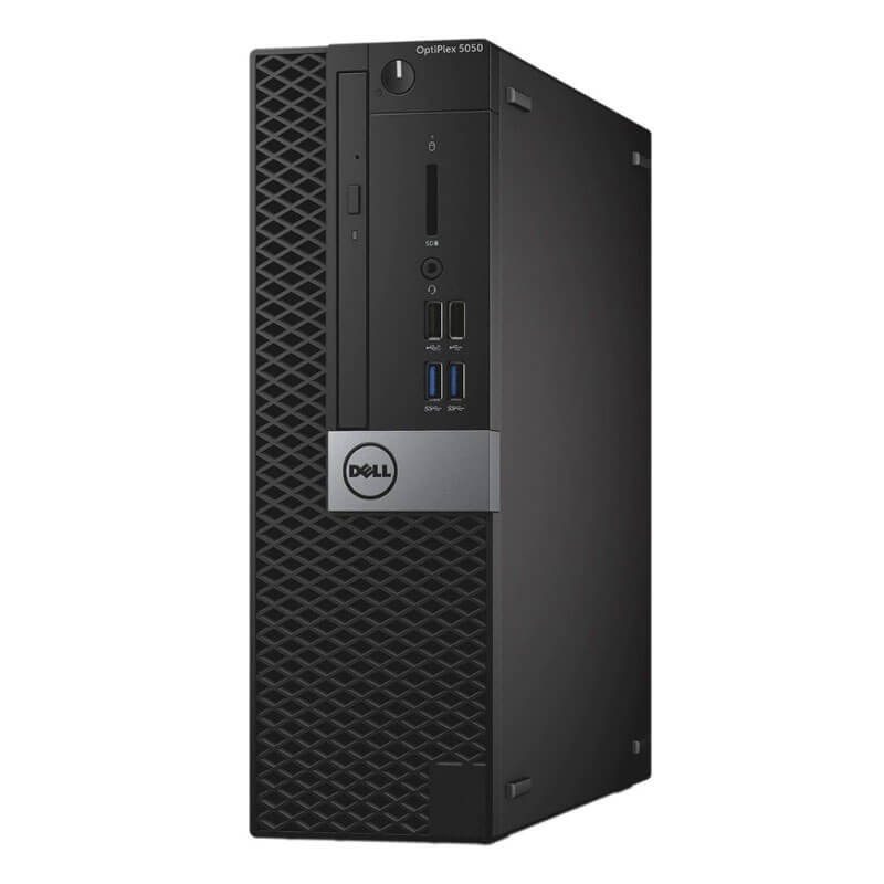 Calculator PCsecond hand Dell OptiPlex 5050 SFF, Quad Core i5-7500, 8GB DDR4, 256GB SSD