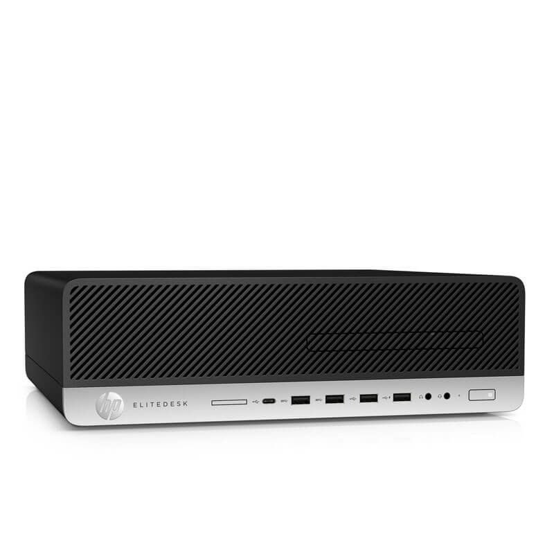 Calculator PCsecond hand HP EliteDesk 800 G3 SFF, Intel Quad Core i5-6500, 8GB DDR4