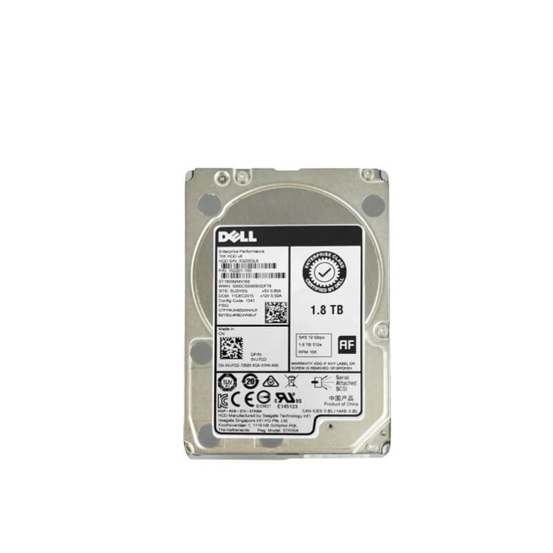 HDD Dell EMC 1.8TB SAS 12Gb/s, 2.5 inci, 10K RPM, 128MB Cache, Diferite Modele