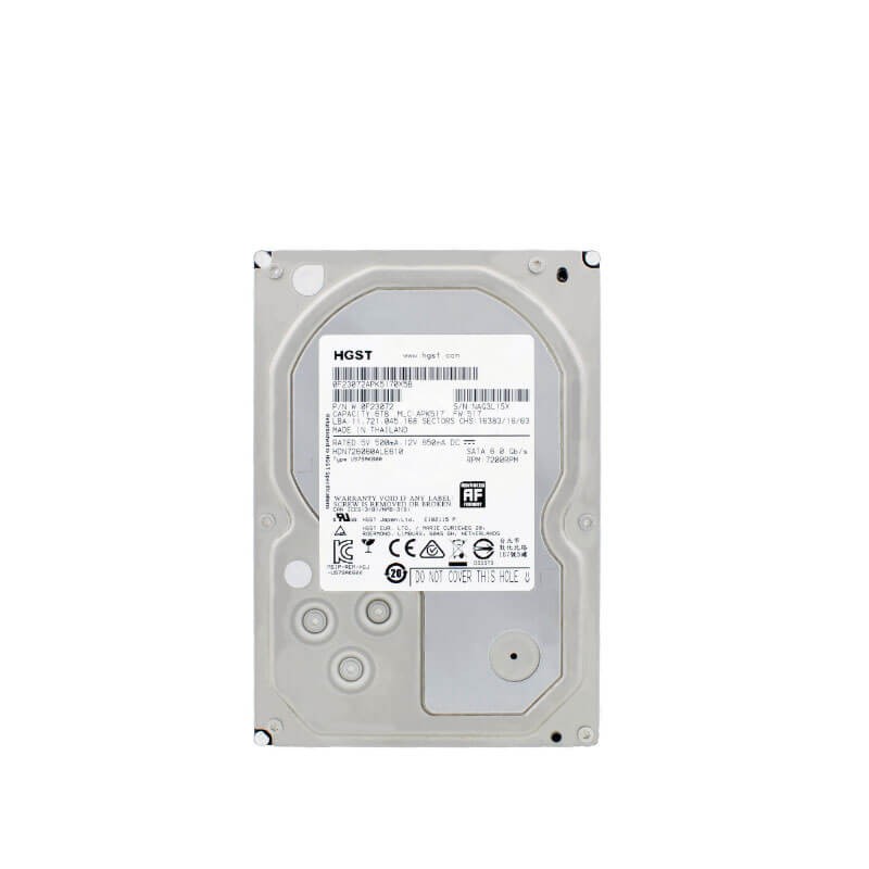 HDD HGST HDN726060ALE610 6TB SATA3 6Gbps, 3.5 inci, 7.2K RPM, 128MB Cache