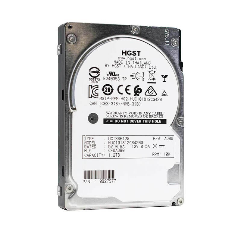 HDD HGST HUC101812CS4200 1.2TB SAS 12Gbps, 10K RPM, 2.5 inci