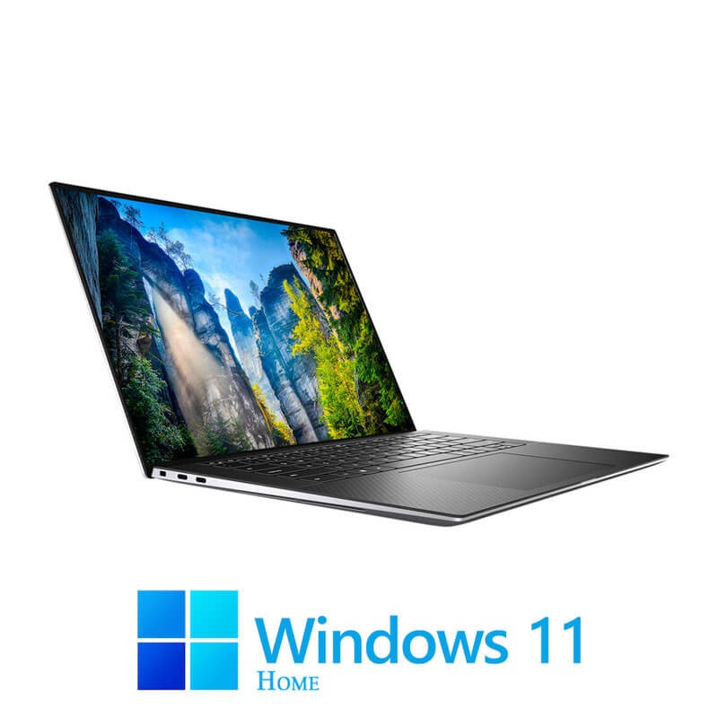Laptop Dell Precision 5550, i7-10875H, Display NOU 4K, Quadro T2000, Win 11 Home
