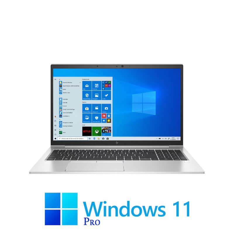 Laptop HP EliteBook 850 G7, Quad Core i5-10210U, 256GB SSD, Full HD, Win 11 Pro