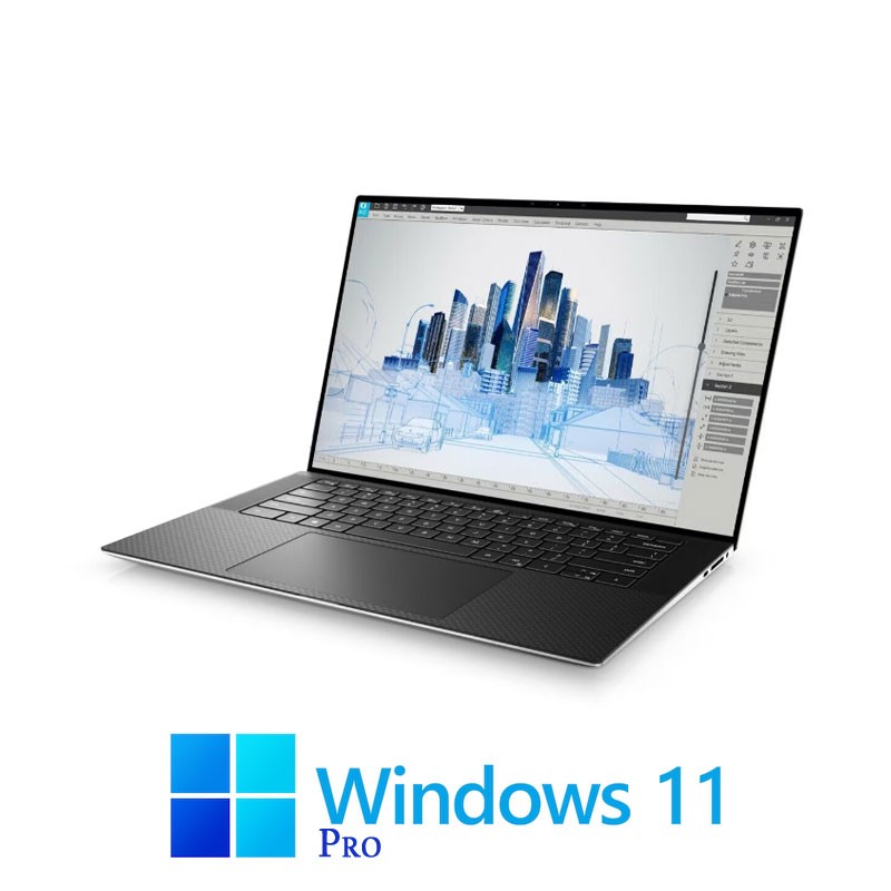 Laptopuri Dell Precision 5560, i7-11850H, SSD, Display NOU 4K, RTX A2000, Win 11 Pro