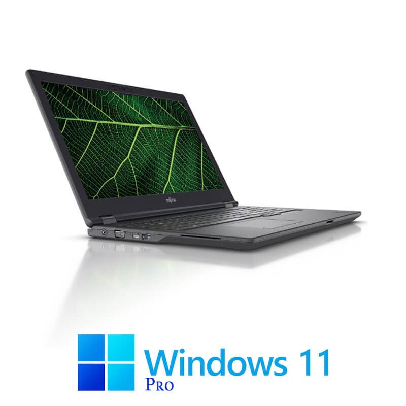 Laptopuri Fujitsu LIFEBOOK E5511, Quad Core i5-1135G7, 256GB SSD, FHD, Win 11 Pro