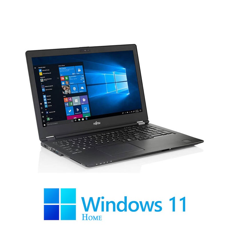 Laptopuri Fujitsu LIFEBOOK U759, Quad Core i7-8565U, 16GB, 256GB SSD, Win 11 Home