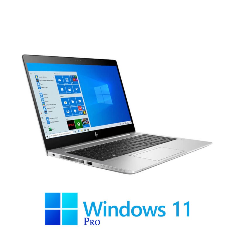 Laptopuri HP EliteBook 840 G6, Quad Core i7-8565U, SSD, Display NOU FHD, Win 11 Pro