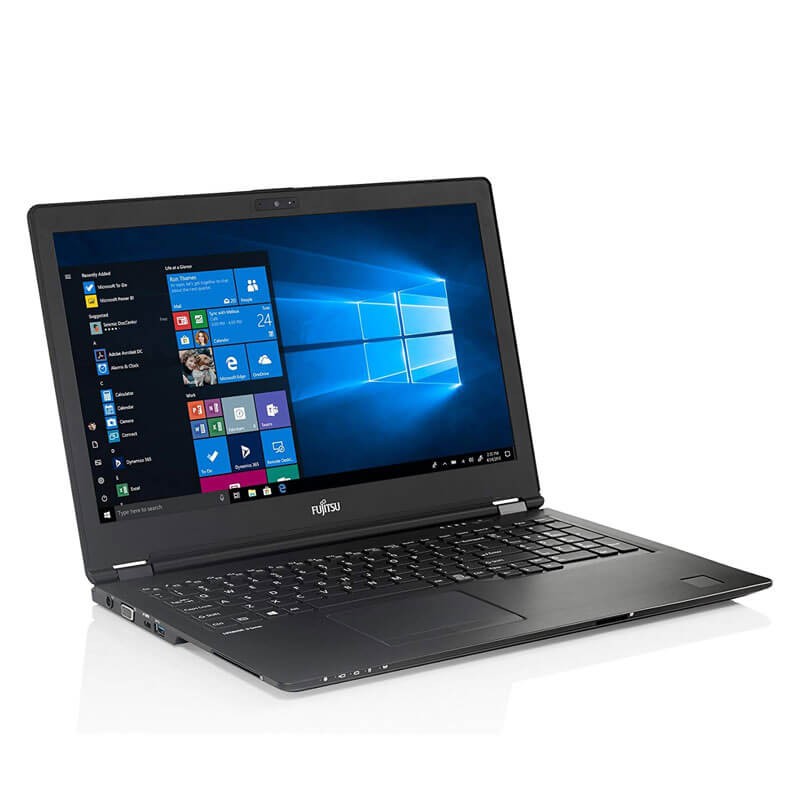 Laptopuri second hand Fujitsu LIFEBOOK U759, Quad Core i7-8565U, 16GB, 256GB SSD, Full HD