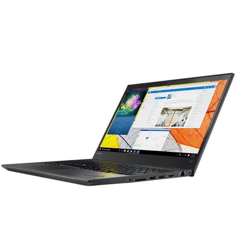 Laptopuri second hand Lenovo ThinkPad T570, i5-6300U, 16GB DDR4, SSD, Display NOU Full HD
