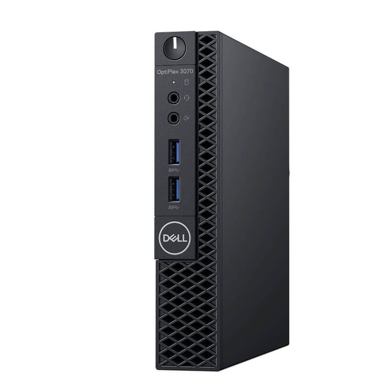 Mini Calculatoare second hand Dell OptiPlex 3070, Intel Hexa Core i5-9500T, 16GB DDR4, 256GB SSD