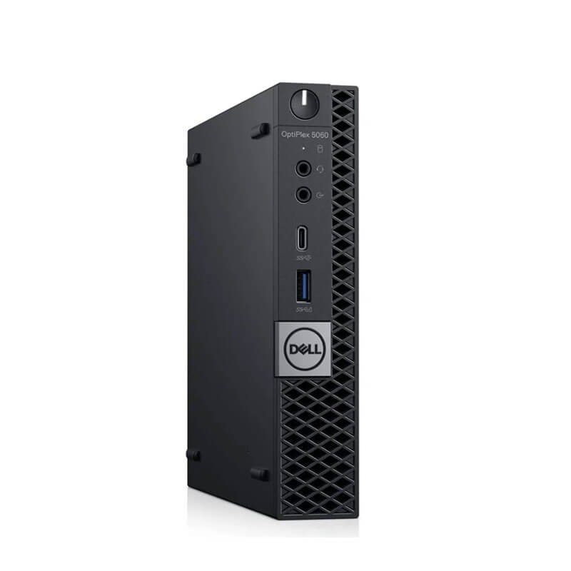 Mini Calculatoare second hand Dell OptiPlex 5060, Intel Hexa Core i7-8700T, 16GB DDR4, 256GB SSD