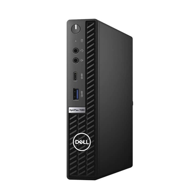 Mini Calculatoare second hand Dell OptiPlex 7080, Intel Hexa Core i5-10500T, 16GB DDR4, 256GB SSD