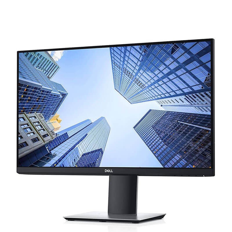 Monitor LED second hand Dell P2419H, 24 inci Full HD, Panel IPS, Grad B