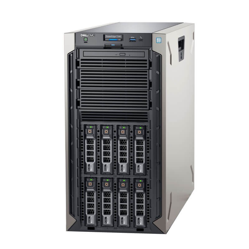 Servere Dell PowerEdge T340, Xeon Hexa Core E-2276G - Configureaza pentru comanda