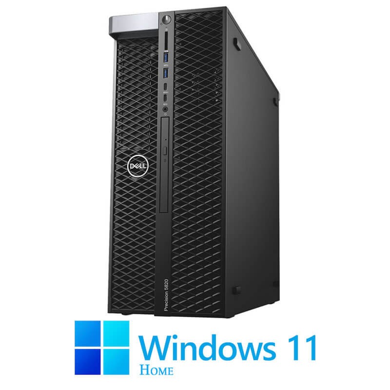 Statie grafica Dell Precision 5820, W-2145, 128GB, Quadro P5000 16GB, Win 11 Home