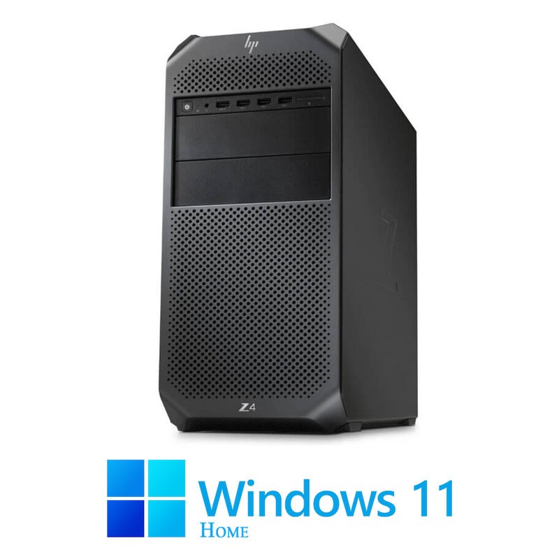 Statie grafica HP Z4 G4, W-2133, 32GB DDR4, 512GB SSD, Quadro P620, Win 11 Home