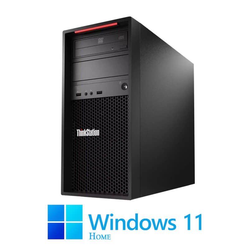 Statie grafica Lenovo P520c, W-2125, 16GB, 512GB SSD, Quadro P620 2GB, Win 11 Home
