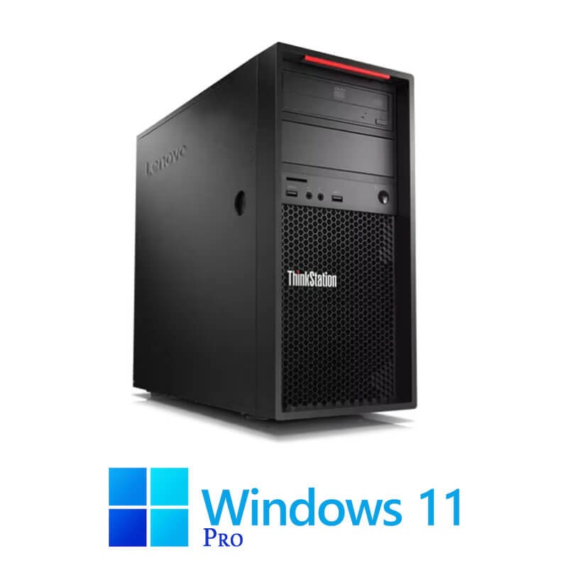 Statie grafica Lenovo P520c, W-2223, 64GB DDR4, SSD, Quadro P1000 4GB, Win 11 Pro
