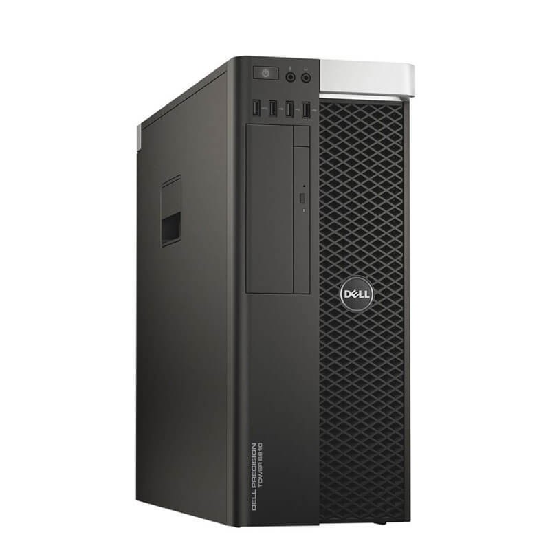 Statie grafica second hand Dell Precision 5810 MT, E5-2680 v4 14-Core, SSD, Radeon Pro WX 3200