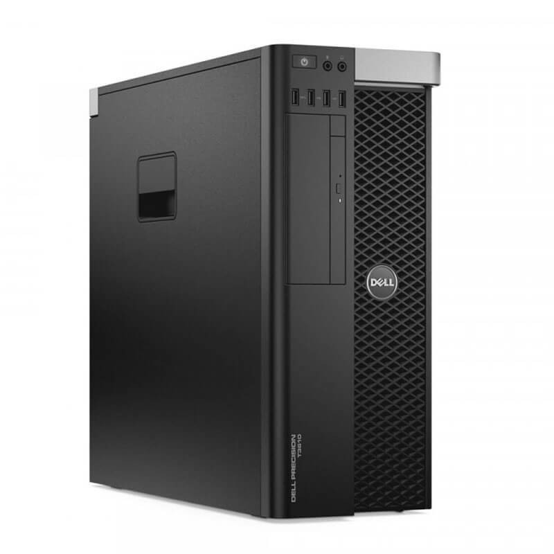 Statie grafica second hand Dell Precision T3600, Hexa Core E5-2640, 256GB SSD, Quadro P620