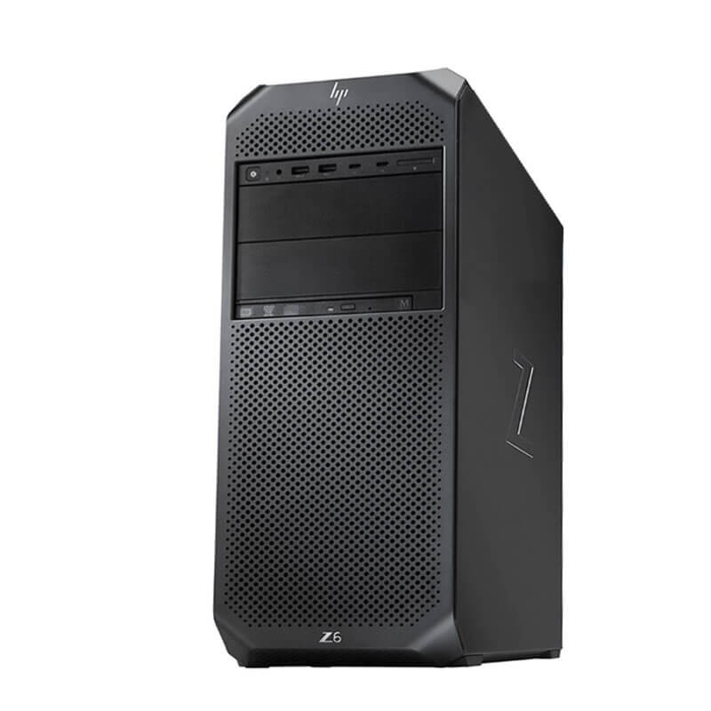 Statie grafica second hand HP Z6 G4, 2 x Gold 6138 20-Core, 48GB DDR4, 1TB SSD, Quadro P1000