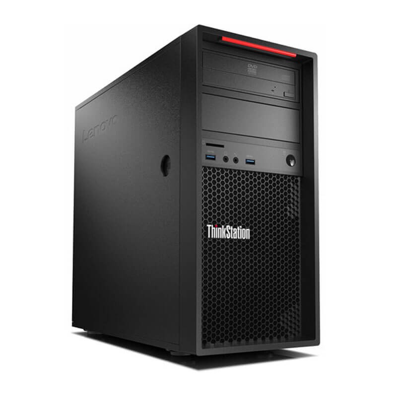 Statie grafica second hand Lenovo P320 MT, E3-1245 v6, 16GB DDR4, 256GB SSD, Quadro P620 2GB